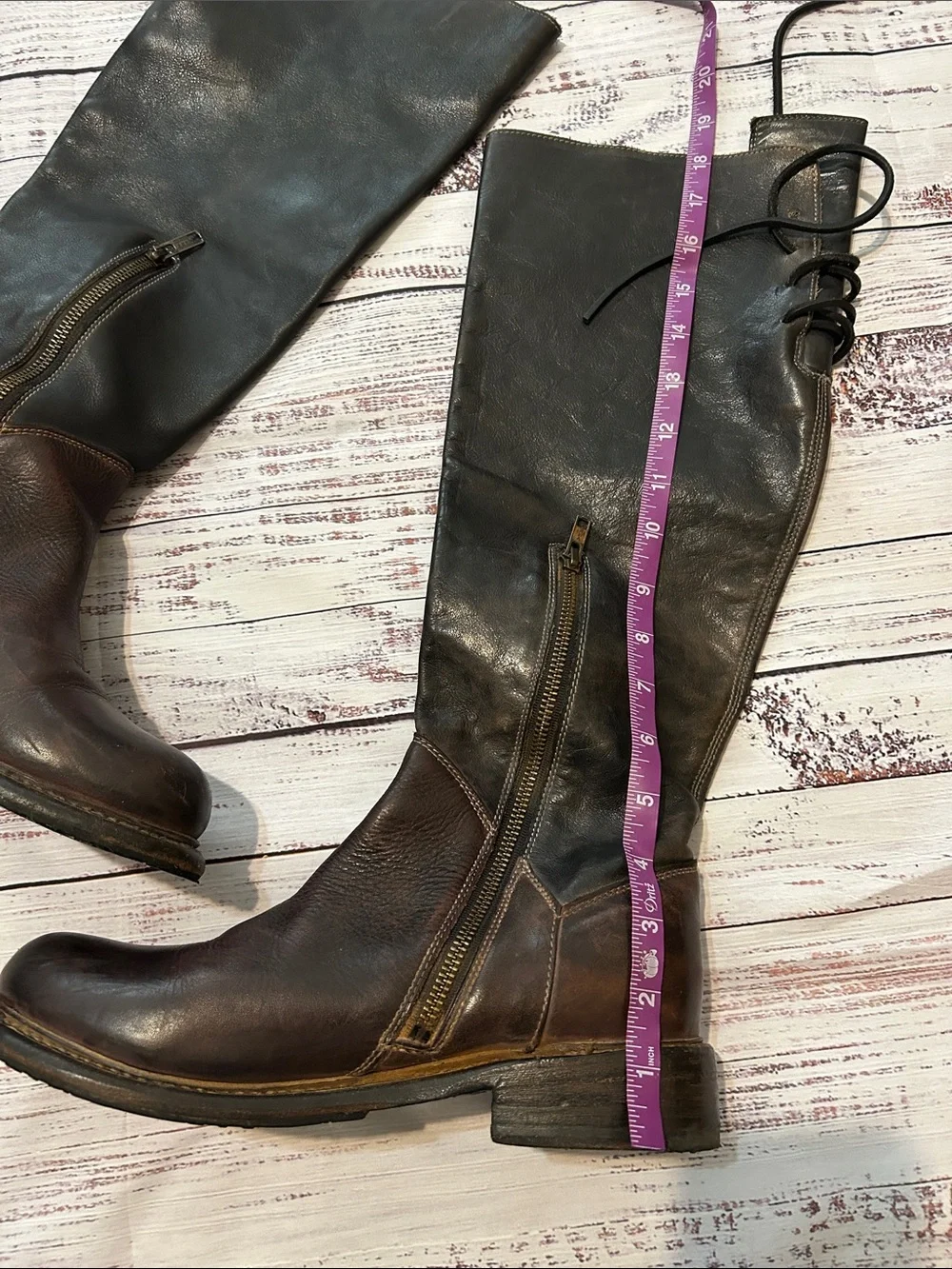 Bed Stu Manchester Classic Tall Leather Riding Boots